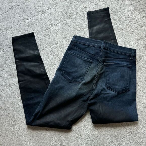 J Brand skinny coated jeans with ombré effect size 29 - Picture 7 of 10
